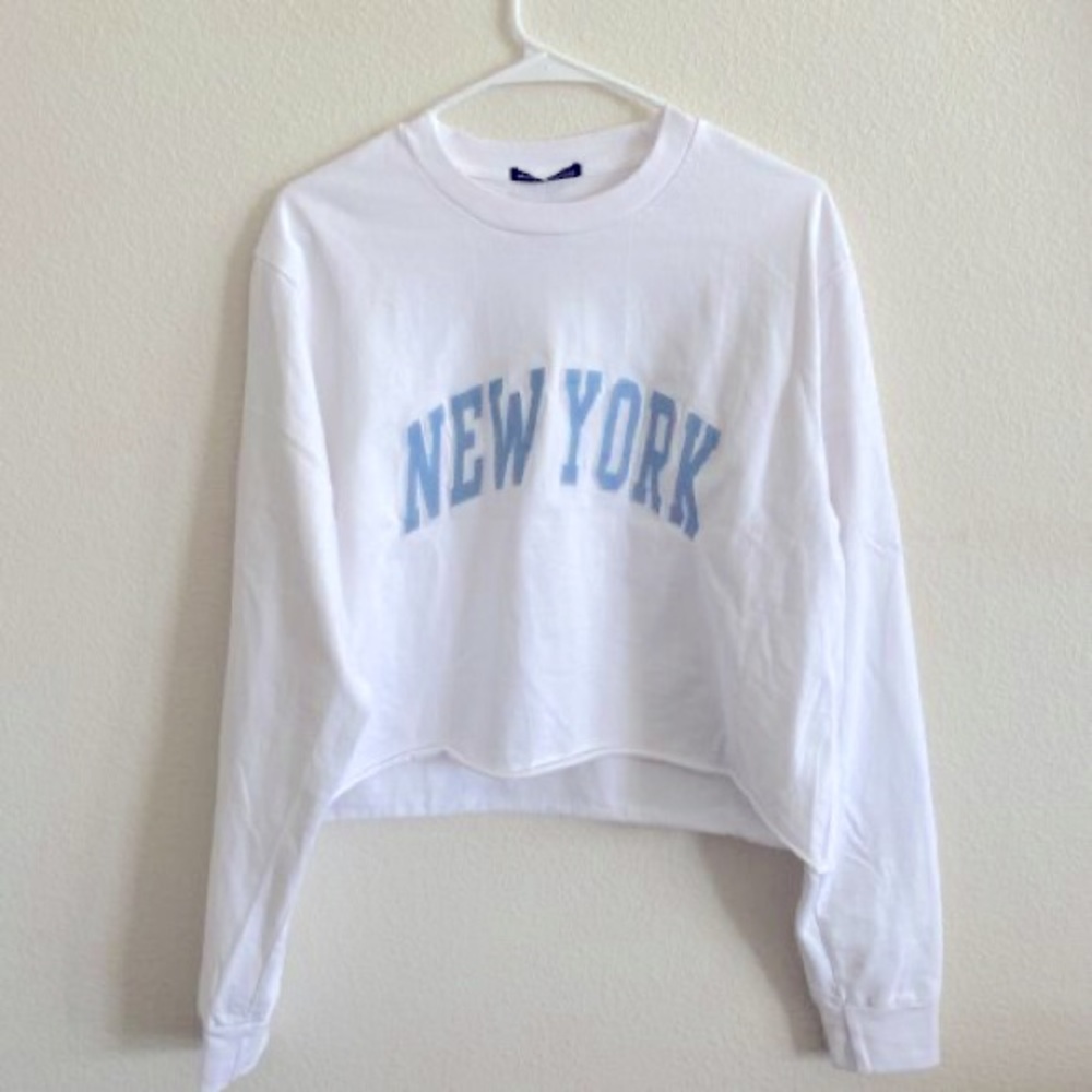 Brandy Melville white crewneck